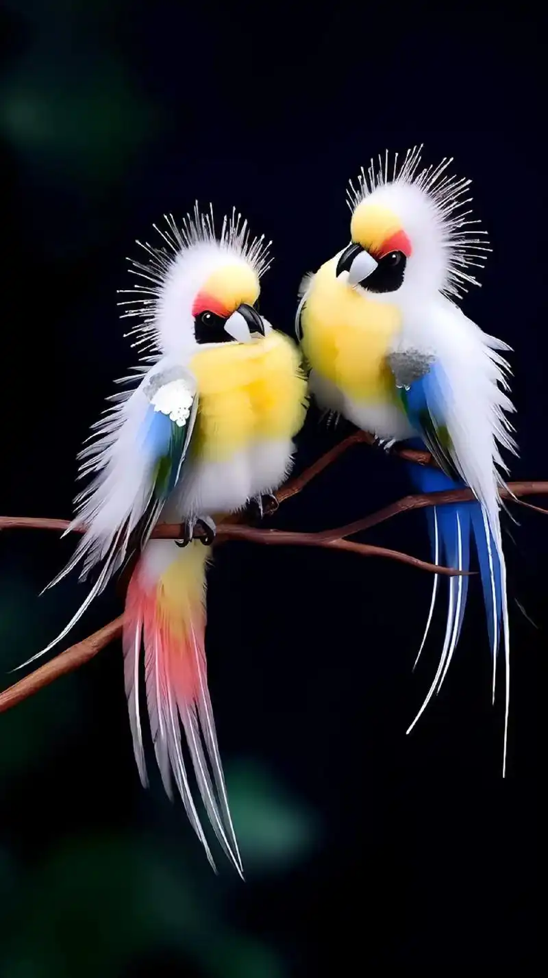 天堂鸟,在人们心中,天堂鸟被视为自由的象征和幸福的使者