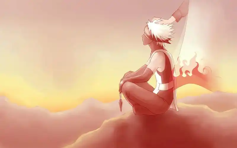 火影忍者温馨画风桌面壁纸