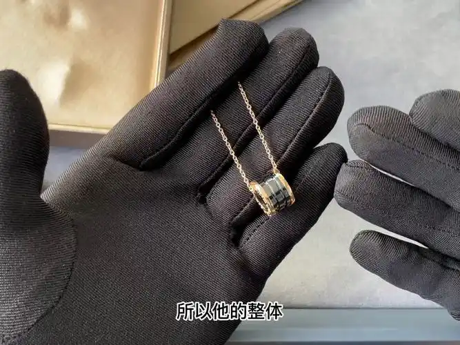 宝格丽 b zero one 黑陶瓷项链