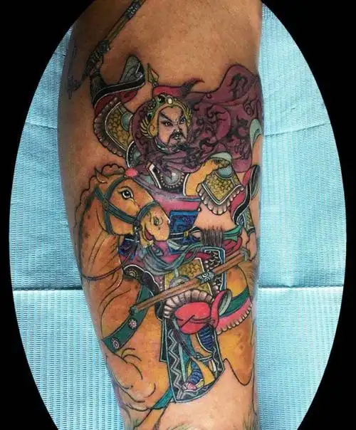 天津市纹身师-李月亮的纹身作品集