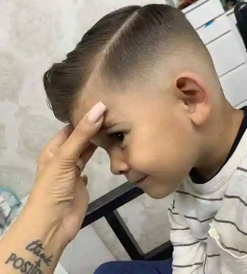 小帅哥发型来了没想到这么帅有儿子的妈妈请收藏