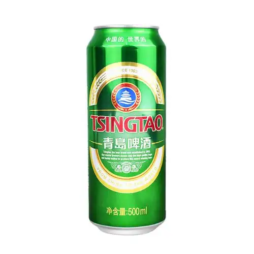 山东青岛啤酒经典10度醇正易拉罐装500ml听装日期啤酒