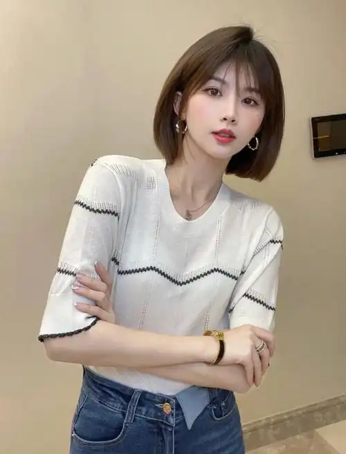 30岁剪了一个超级减龄的发型可盐可甜