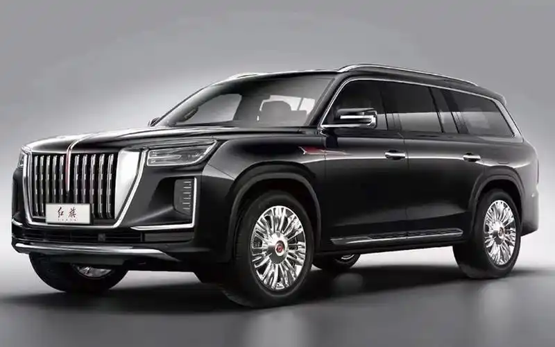 气场比迈巴赫gls强!一汽红旗全新旗舰大型suv ls7亮相