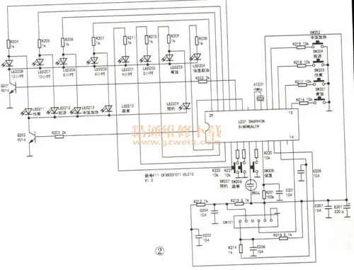 苏泊尔cfxb30fd1160智能电饭煲原理与维修