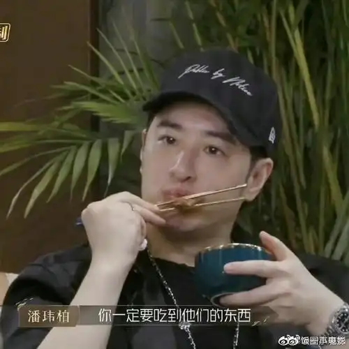 潘玮柏是来滚烫人生干饭的吧