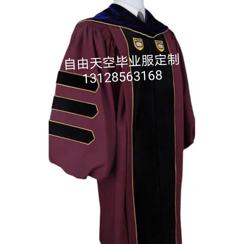 美国波士顿大学博士服boston university学位服硕士bu毕业服定制