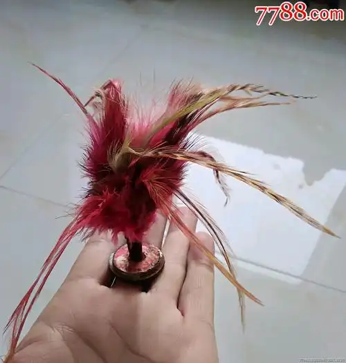 80年代羽毛毽子(6,7,8的玩具,80年代有限公司产)