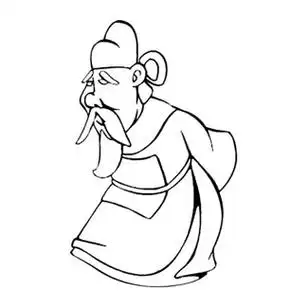 老人简笔画老先生简笔画图片