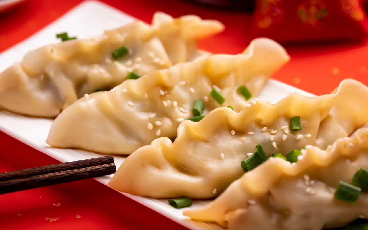 水饺美食高清电脑桌面壁纸图片