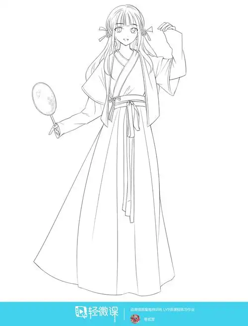 人物设定练习漫画角色设计提升训练