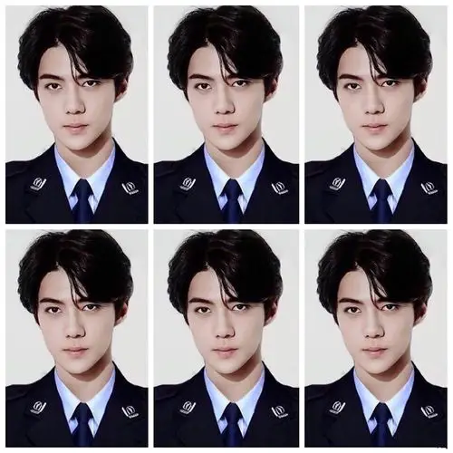 吴世勋证件照67真的超