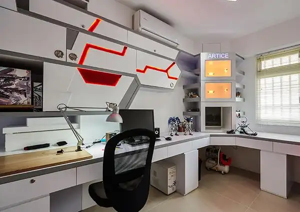 提前看潮流时尚的科技感家装效果图