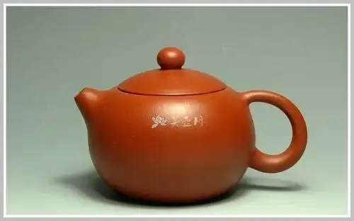 周丽萍紫砂壶 朱泥小西施 原矿朱泥 - 美壶网