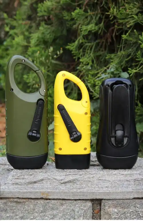 万马堂户外手摇发电手电筒太阳能充电手电多功能led家用照明灯应急