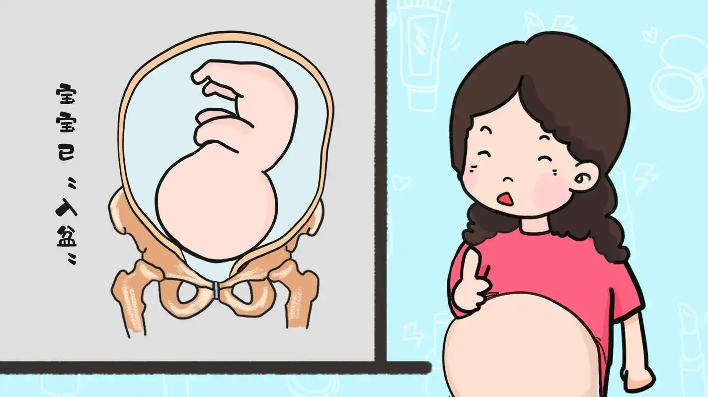 胎儿入盆的这些症状,宝宝悄悄告诉你,ta准备要出来啦