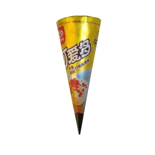 和路雪可爱多甜筒芒果酸奶口味冰淇淋62g