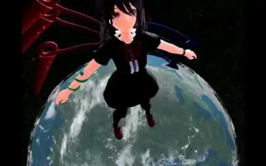 巨大娘不断变大后吞地球.