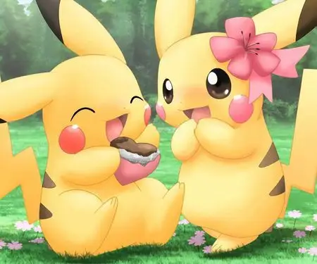 情侣图片皮卡丘