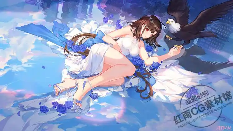 p站游戏cg插画集日韩角色原画设计素材二次元动漫人物参考图资料