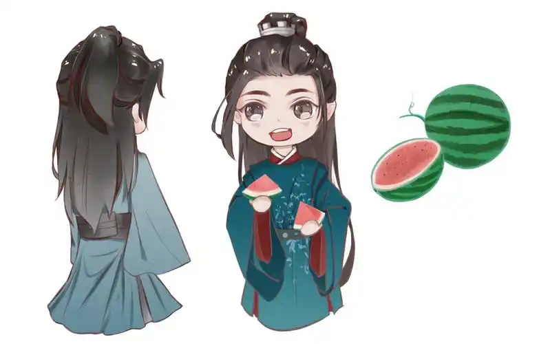 浪浪钉,山河令,古风q版,周子舒,温客行