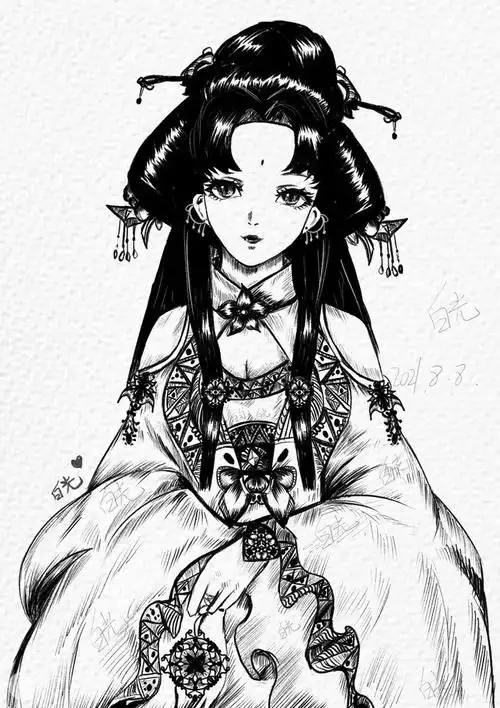 一位华丽的上弦女鬼