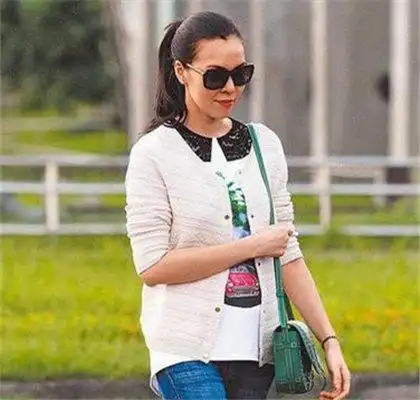 【图】曾馨莹第3胎怀男孩吗? 福气面相产后好身材