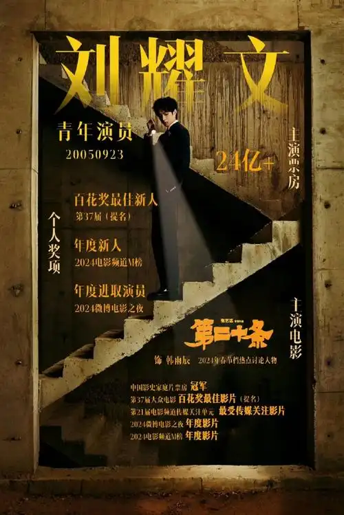 刘耀文以为自己是公司最小的##刘耀文提名百花奖最佳新人