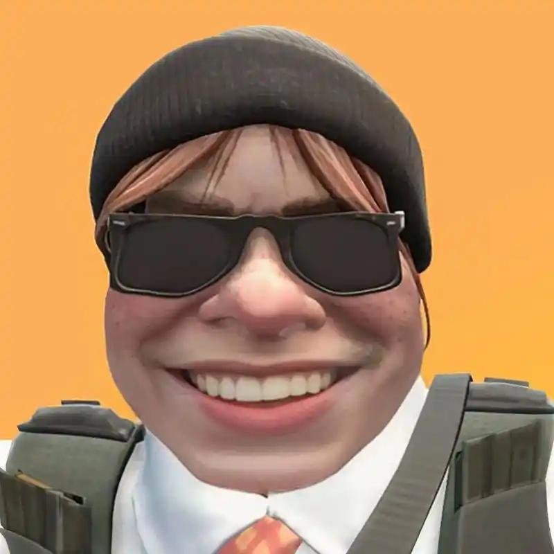 csgo搞笑头像 15  最后一张中分照旧#csgo #拒绝 - 抖音