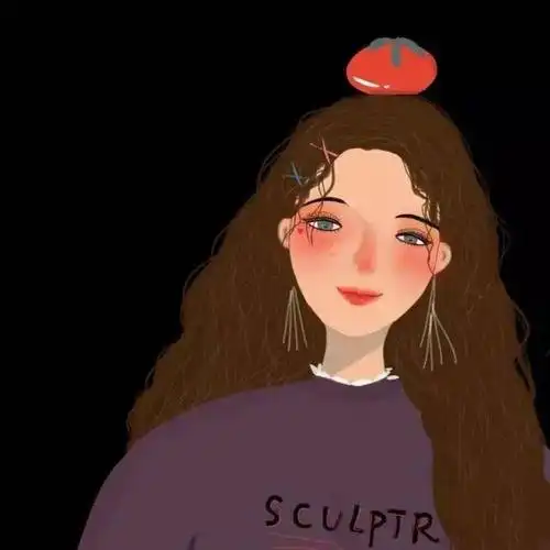 女生手绘头像,性感成熟有味道_生活