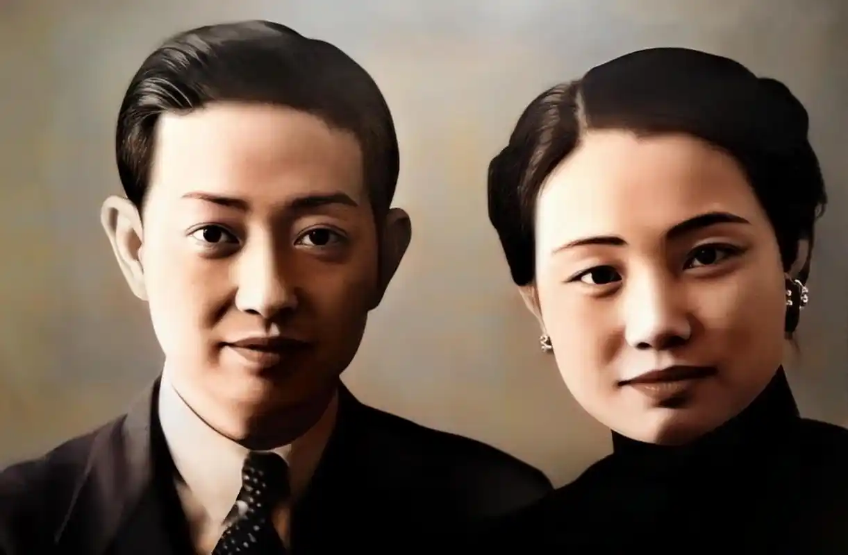 1950年,上海大亨杜月笙与孟小冬结婚.