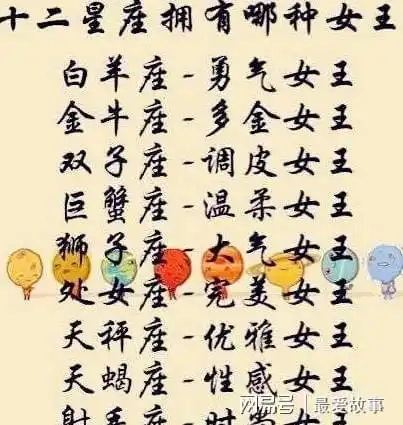 十二星座拥有哪种女王范最易栽哪个星座男手里最容易坠入情网