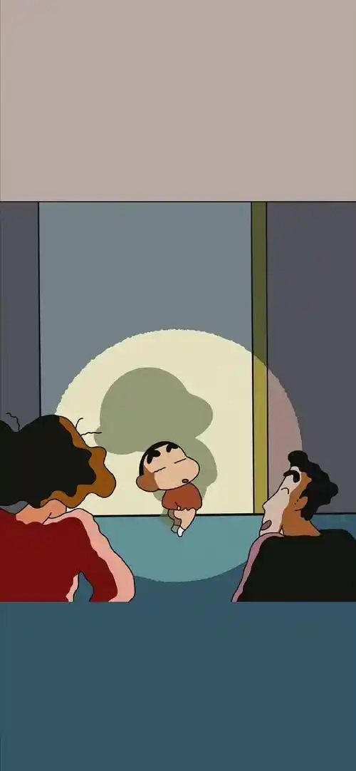 一组蜡笔小新壁纸