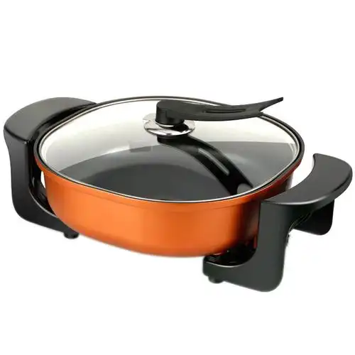 荣事达(royalstar)电火锅 rhg-d1616 韩式锅电热锅 煮 炖炒蒸炸