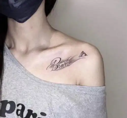 女生个性锁骨纹身图案大全图片女生头像_头像图片_扣扣乐园