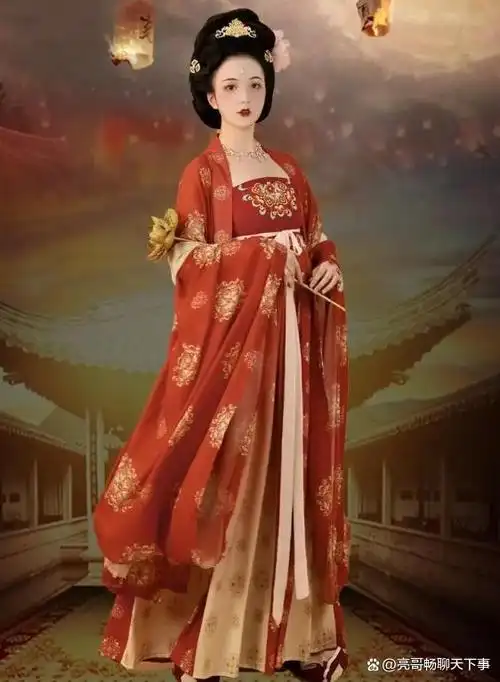 在唐朝的穿衣打扮中,服饰承担的伦理表现