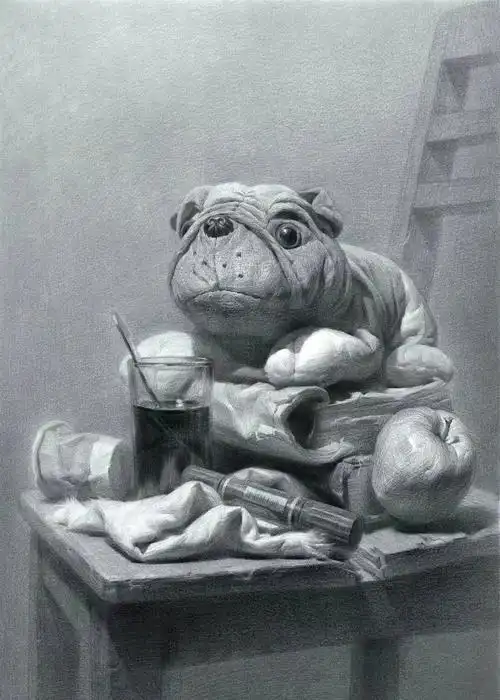 值得临摹学习的素描作品