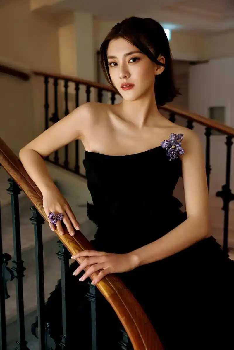 吴千语戛纳礼服#明星生图大赏