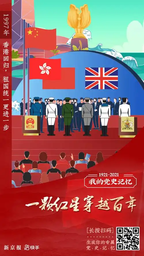 50款海报串起新京报建党百年礼赞