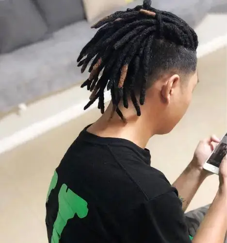 背头脏辫男生长款