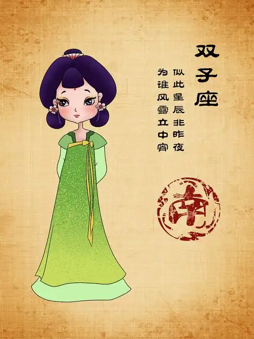 12星座古装q版女孩