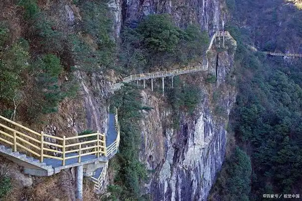 江西抚州市大觉山景区:天然的山水画廊