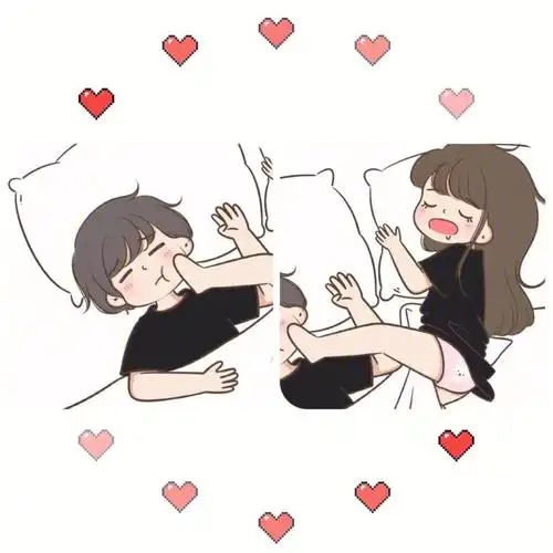 2021超可爱情侣头像