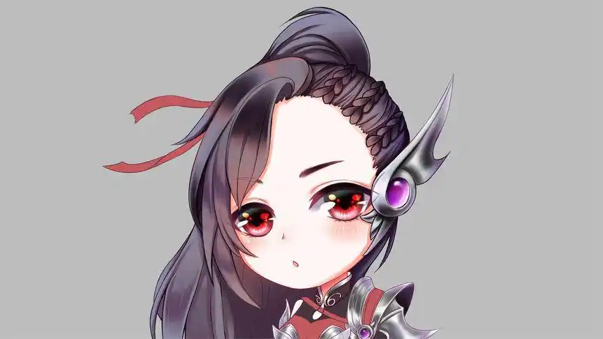 原画q版女将军她来了哦萌新欢迎学习大佬欢迎交流