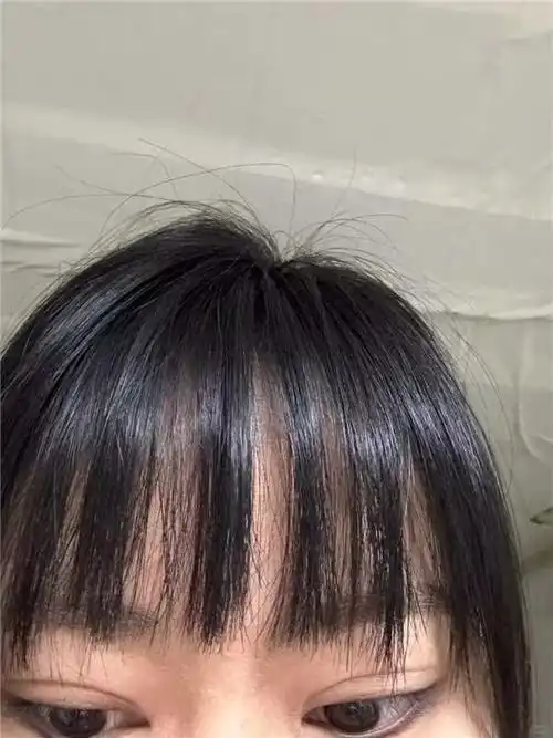 刘海打薄真的很村