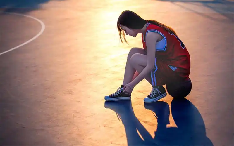 性感美女篮球宝贝户外操场写真高清壁纸图片大全