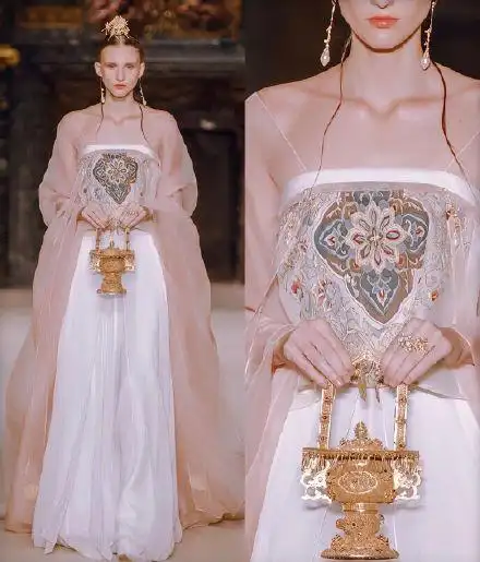 盖娅传说2019年春夏主题敦煌壁画时装秀欣赏真的美到流泪2