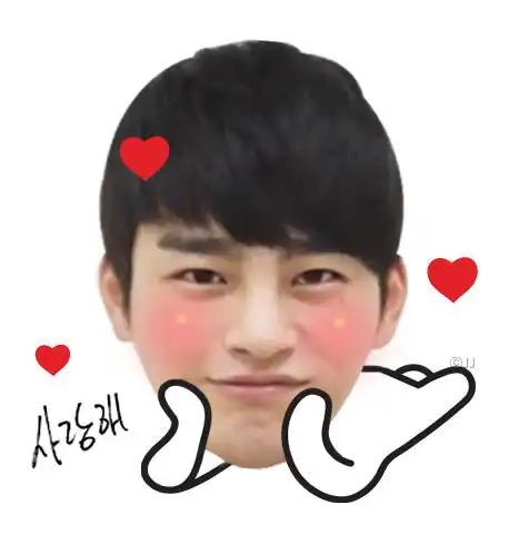 徐仁国大头贴表情包