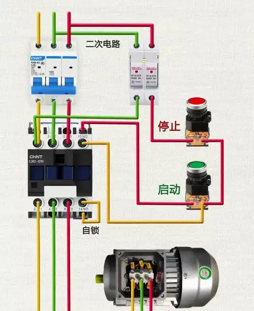 接触器的作用:控制通断,远程控制与自动保护