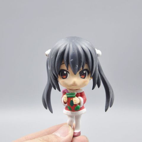 q版大粘土手办模型 轻音少女4款 圣诞限量版b2